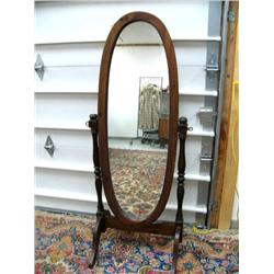 Oval Chevalle Mirror