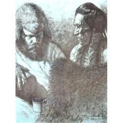 "Whiskey Robes"  89/300 by T. Saubert