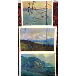 Lot of 3 Sydney Laurence Prints