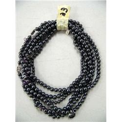 Lot of 6 Hematite Necklaces