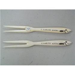 Lot of 2 Charles Mayac