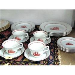 4 Settings (20 piece total) of Wedgewood "Flying Cloud"  (92)