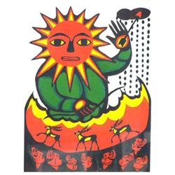 Early Dale DeArmond Print "Sunshine Mainstay #9" 23/25 1979