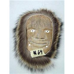 Whalebone and Ivory Mask with Foxtrim H.K.