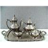 Image 1 : Five Piece Tea Set, Silverplated by Oneida