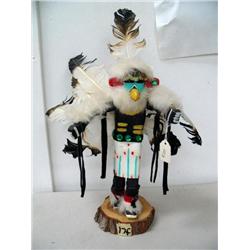 CHOICE on 7 Kachina Dolls:     Badeger by H. Nez
