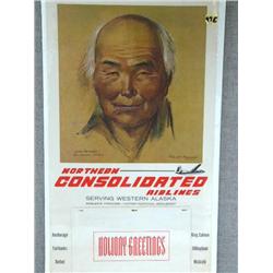 CHOICE on 6 Northern Consolidated Calendars w/ Muriel Hannah Prints, 1960's