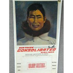 CHOICE on 6 Northern Consolidated Calendars w/ Muriel Hannah Prints, 1960's