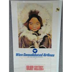 CHOICE on 7 Air Alaska Calendars, Muriel Hannah, 1960's