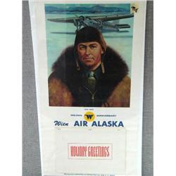 CHOICE on 7 Air Alaska Calendars, Muriel Hannah, 1960's