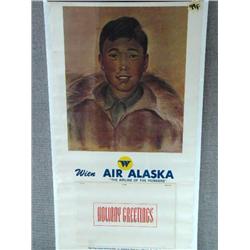 CHOICE on 7 Air Alaska Calendars, Muriel Hannah, 1960's