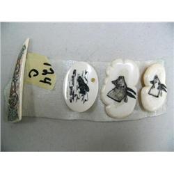 CHOICE on 3 Groups of Ivory Plachets