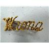 Image 1 : Gold Nugget Name Pin, "Winona"