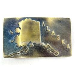 CHOICE of Brass State of Alaska Belts