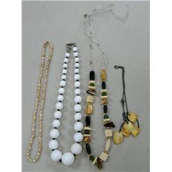 Lot of 4 Necklaces
