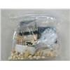 Image 1 : Lot of Bag of Ivory beads, Ivory Bracelet, Chunks of Fossilized Ivory