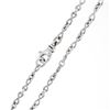 Image 7 : 18K White Gold VS E Ideal 2.40 ctw Diamond Heart Dangle Infinity Link Necklace