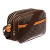 Image 2 : Louis Vuitton Brown Monogram Canvas Leather Reporter PM Crossbody Bag