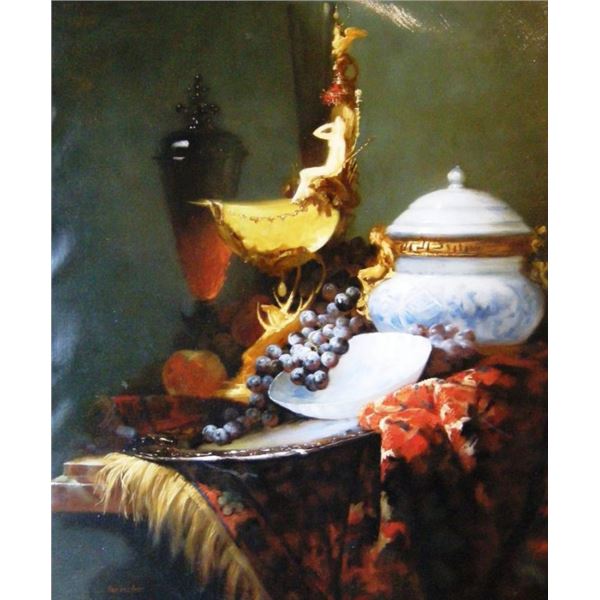 Still Life with Grapes - lg (24) by Yuri Bakruschev