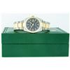 Image 6 : Rolex Mens 2T 18K Yellow Gold & Stainless Steel Black Index With Oyster Band