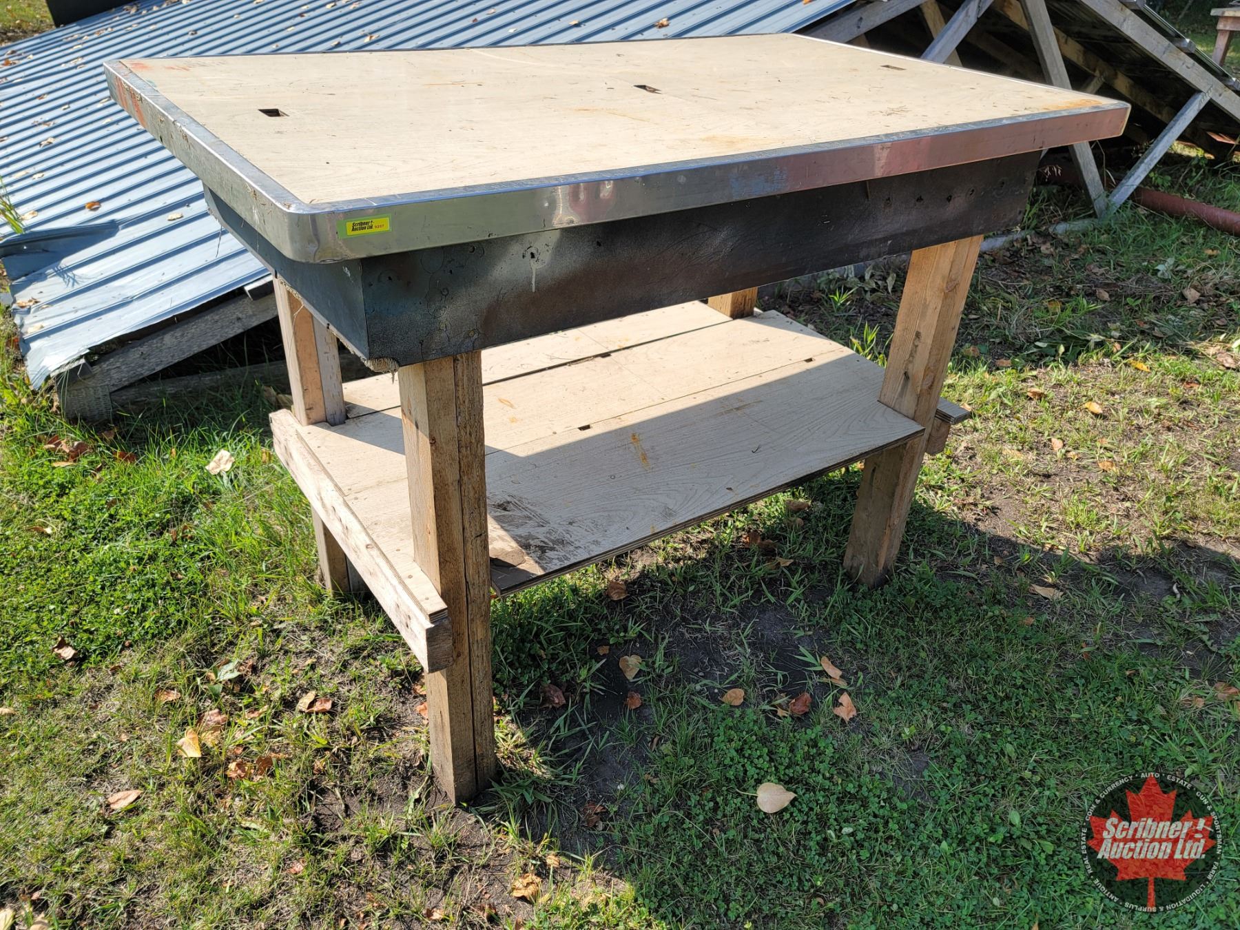 Custom Built Work Table (43