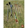 Image 1 : Variety Yard Tools (Rake, Roofing Shovel, Hoe, etc) (SEE PICS!)