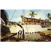 Image 1 : Picturesque Ship Wreck Bar Kaanapali Beach Hotel, Lahina, Maui, Hawaii Postcard