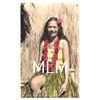 Image 1 : Tinted Real Photo Hula Girl - Hawaiian Islands Postcard