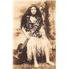 Image 1 : Hawaiian Hula Girl & Guitar Photo Postcard