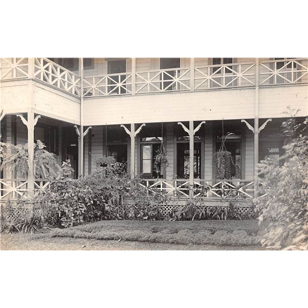 Real Photo of Hilo Hotel Hawaii Postcard