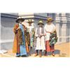 Image 1 : Lei Sellers, Honolulu, Hawaii Postcard