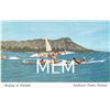 Image 1 : Northwest Orient Airlines Advertising Surfing at Waikiki Postcard