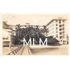 Image 1 : On Pier Looking at Moana Hotel Honolulu Real Photo Postcard