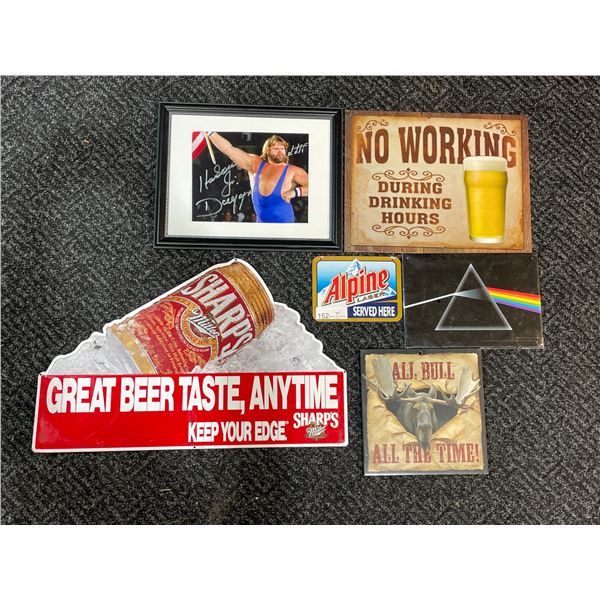 ASsortment Of Beer Posters Home Decoration