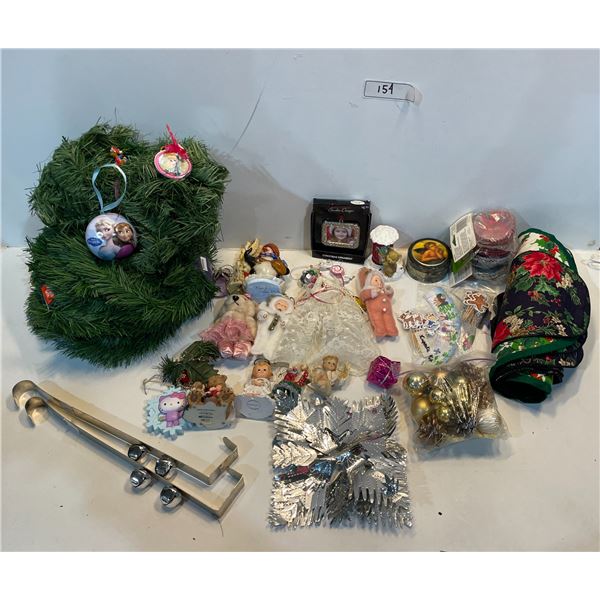 Assortment Of Christmas Decorations