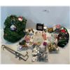 Image 1 : Assortment Of Christmas Decorations