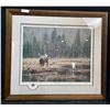 Image 1 : Wooden Framed Print "Monarch Of The North" By Trevor Tennant