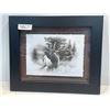 Image 1 : Framed And SIgned Animal Print