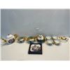 Image 1 : Gold Accented Teacups And Saucers With a Special Decorative Plate