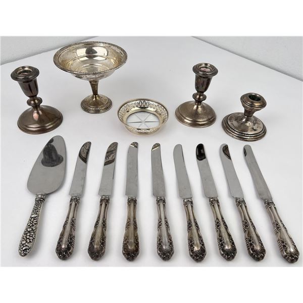 Weighted Sterling Silver Tableware