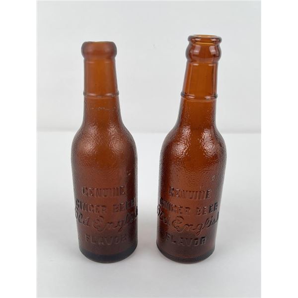 Old English Ginger Beer Bottles