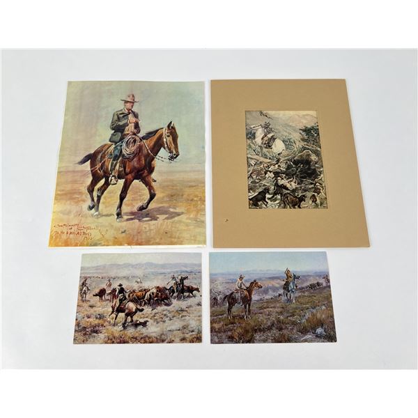 Collection of Charles M Russell Prints