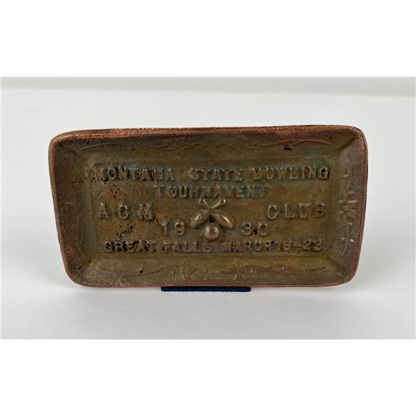 Montana State Bowling Tournament Trophy