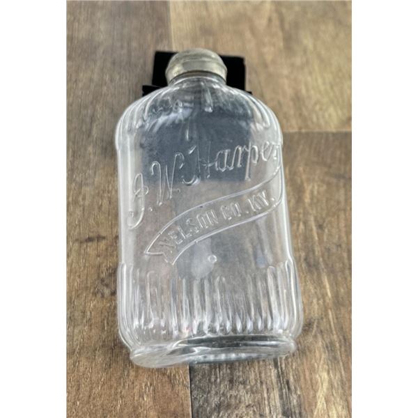 I.W. Harper Kentucky Whiskey Bottle Flask
