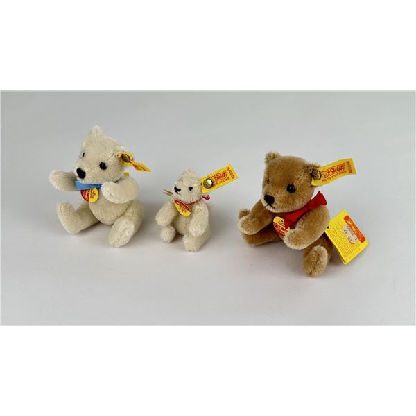 Collection of Miniature Steiff Teddy Bears
