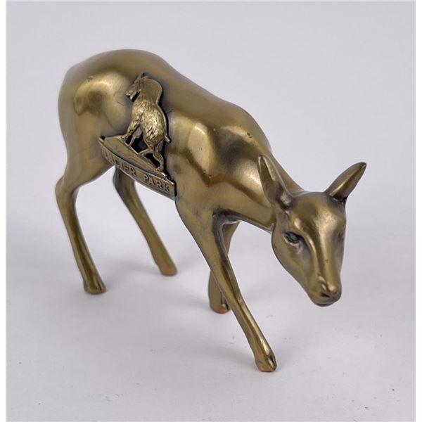 Glacier National Park Deer Paperweight