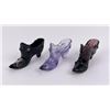 Image 1 : Collection of Fenton Glass Painted Shoes