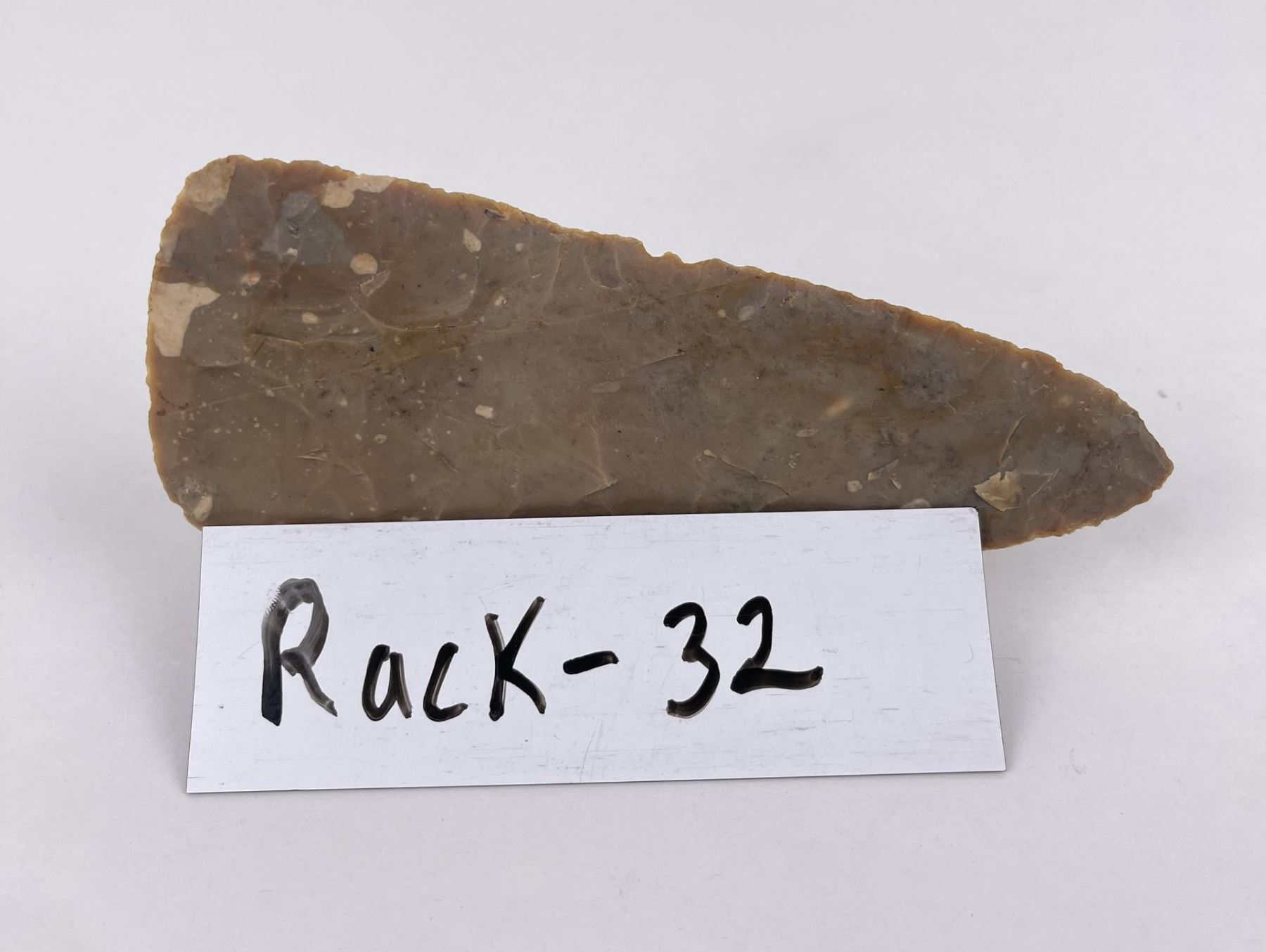 Ancient Native American Indian Bi Face Knife