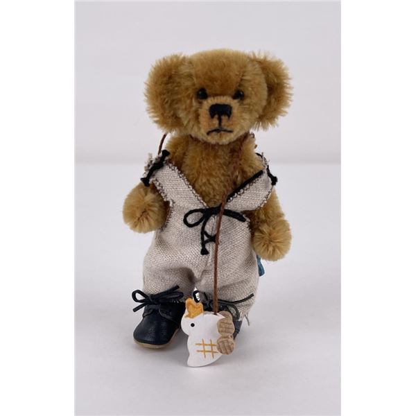 Miniature Mohair Teddy Bear