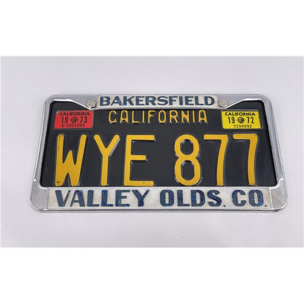 Bakersfield California License Plate Frame